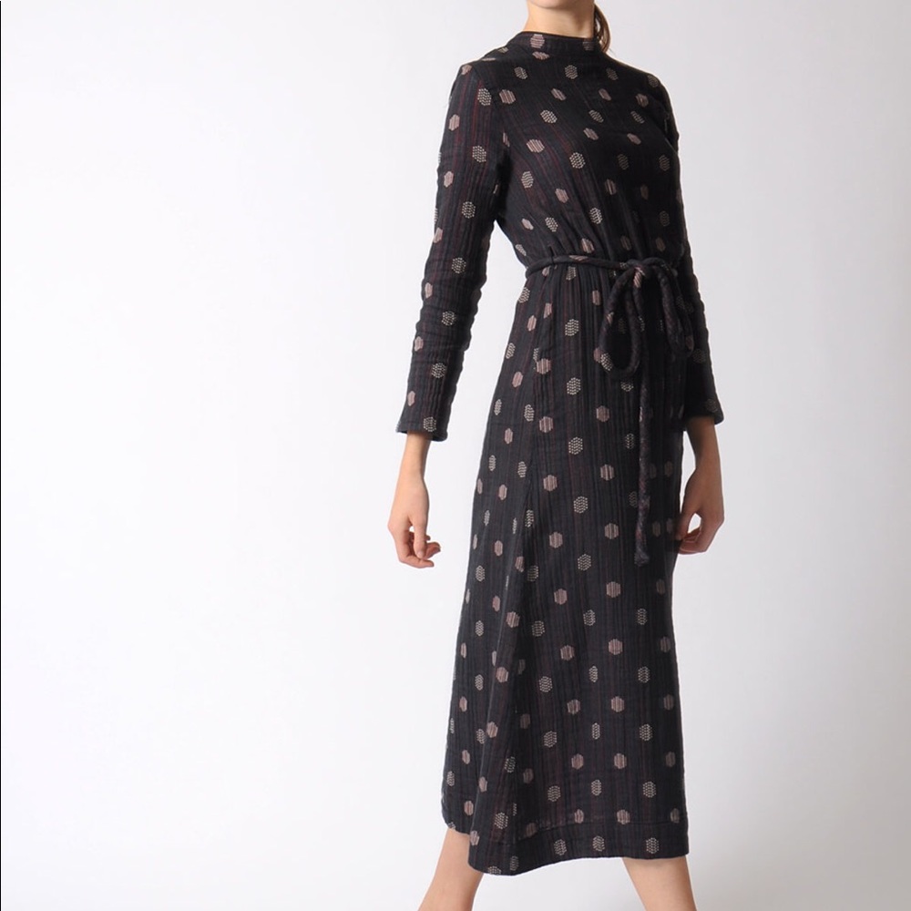 ace & jig patti dress, biscotti, size m